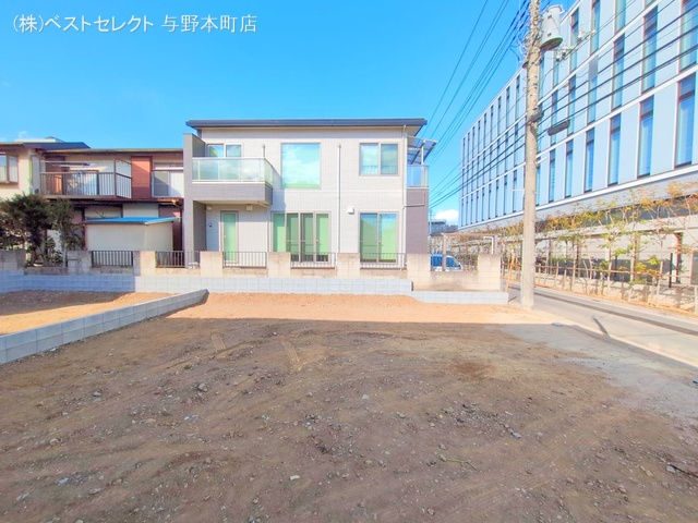 埼玉県さいたま市桜区栄和3丁目の新築戸建て更地・土地写真 2025年1月28日撮影