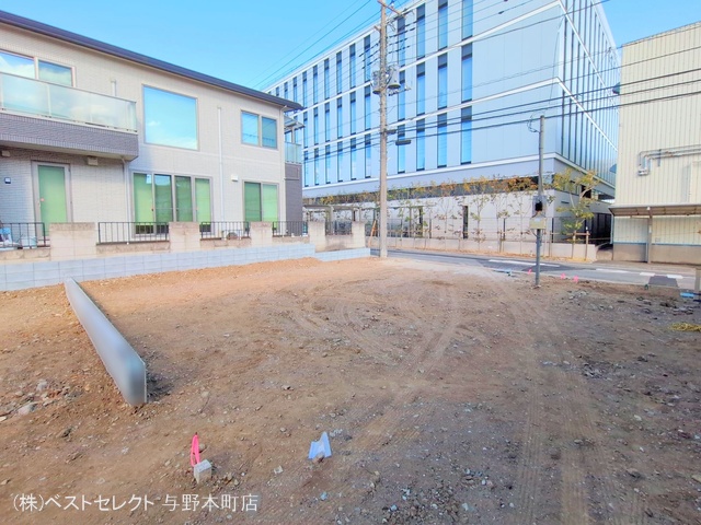 埼玉県さいたま市桜区栄和3丁目の新築戸建て更地・土地写真 2025年1月28日撮影