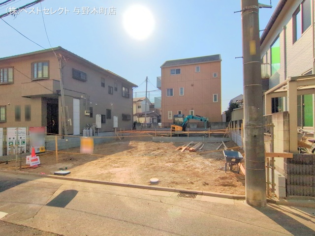 埼玉県さいたま市桜区栄和3丁目の新築戸建て更地・土地写真 2025年2月27日撮影