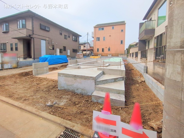 埼玉県さいたま市桜区栄和3丁目の新築戸建て基礎写真 2025年3月23日撮影