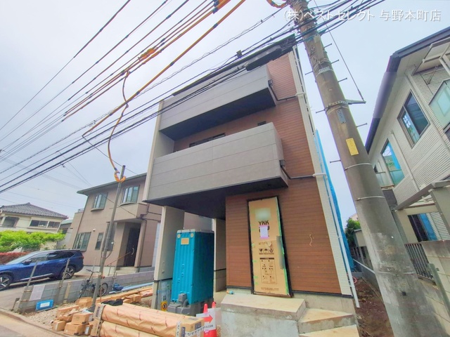 埼玉県さいたま市桜区栄和3丁目の新築戸建て外構写真 2025年4月27日撮影