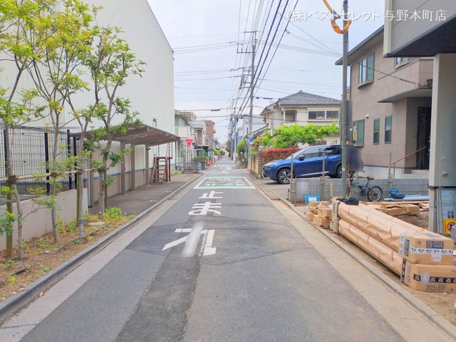 埼玉県さいたま市桜区栄和3丁目の新築戸建て外構写真 2025年4月27日撮影
