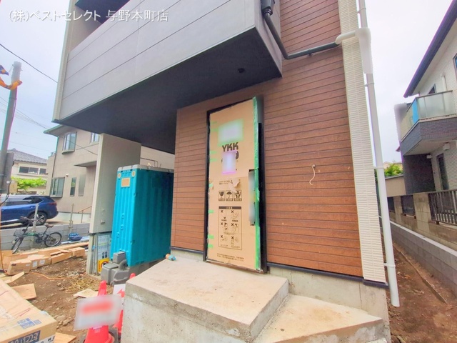 埼玉県さいたま市桜区栄和3丁目の新築戸建て外構写真 2025年4月27日撮影