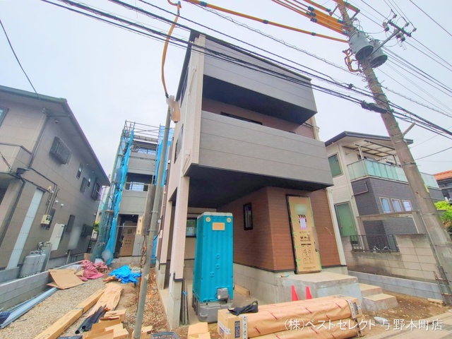 埼玉県さいたま市桜区栄和3丁目の新築戸建て外構写真 2025年4月27日撮影