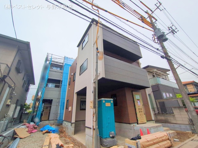 埼玉県さいたま市桜区栄和3丁目の新築戸建て外構写真 2025年4月27日撮影