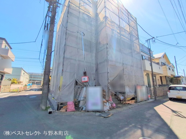 埼玉県さいたま市桜区栄和３丁目の新築戸建てシート写真 2025年4月8日撮影