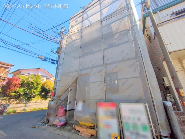 埼玉県さいたま市桜区栄和３丁目の新築戸建てシート写真 2025年4月8日撮影