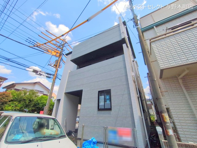 埼玉県さいたま市桜区栄和3丁目の新築戸建て外構写真 2025年4月30日撮影