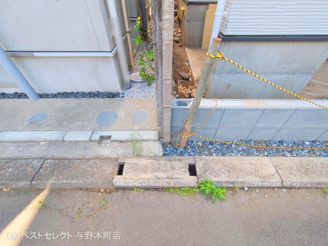埼玉県さいたま市桜区栄和3丁目の新築戸建て外構写真 2025年4月30日撮影