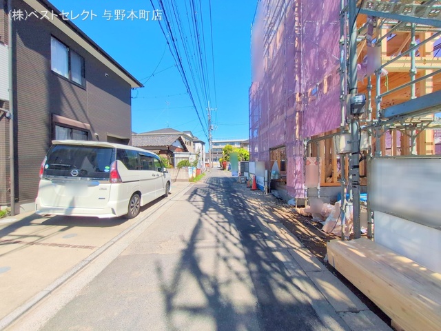 埼玉県さいたま市桜区町谷１丁目の新築戸建て上棟写真 2025年4月15日撮影