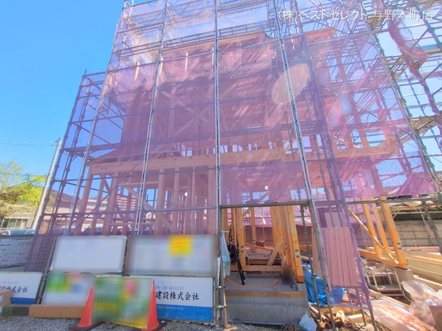 埼玉県さいたま市桜区町谷１丁目の新築戸建て上棟写真 2025年4月15日撮影