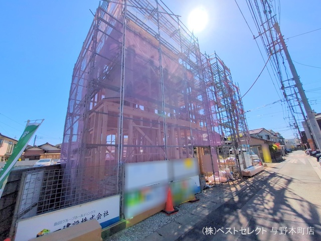 埼玉県さいたま市桜区町谷１丁目の新築戸建て上棟写真 2025年4月15日撮影