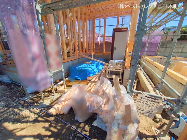 埼玉県さいたま市桜区町谷１丁目の新築戸建て上棟写真 2025年4月15日撮影