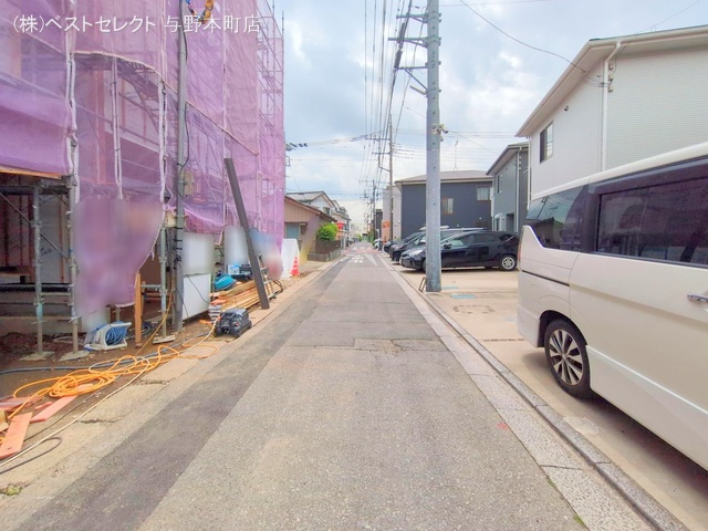 埼玉県さいたま市桜区町谷１丁目の新築戸建てシート写真 2025年5月8日撮影