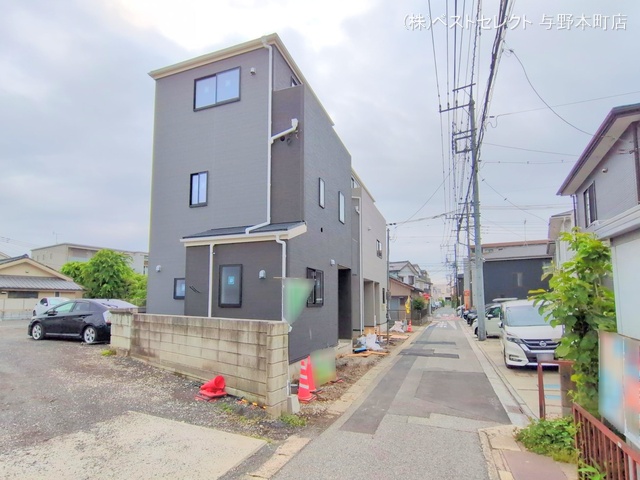 埼玉県さいたま市桜区町谷１丁目の新築戸建て外構写真 2025年6月1日撮影