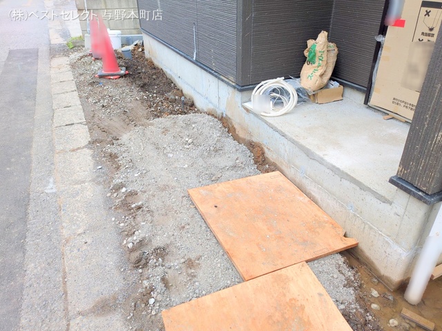 埼玉県さいたま市桜区町谷１丁目の新築戸建て外構写真 2025年6月1日撮影