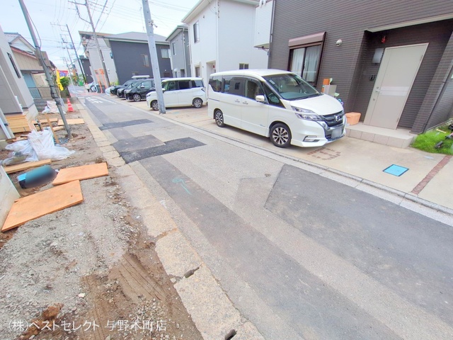 埼玉県さいたま市桜区町谷１丁目の新築戸建て外構写真 2025年6月1日撮影