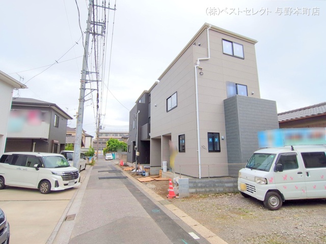 埼玉県さいたま市桜区町谷１丁目の新築戸建て外構写真 2025年6月1日撮影