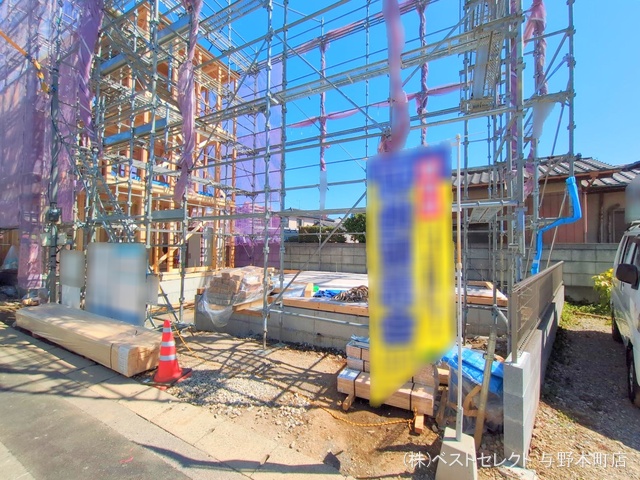 埼玉県さいたま市桜区町谷１丁目の新築戸建て上棟写真 2025年4月15日撮影