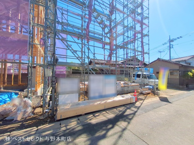 埼玉県さいたま市桜区町谷１丁目の新築戸建て上棟写真 2025年4月15日撮影