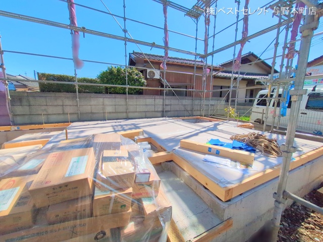 埼玉県さいたま市桜区町谷１丁目の新築戸建て上棟写真 2025年4月15日撮影