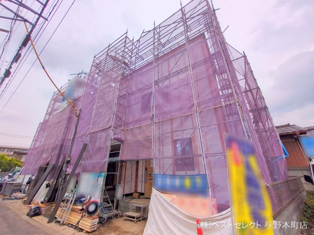 埼玉県さいたま市桜区町谷１丁目の新築戸建てシート写真 2025年5月8日撮影