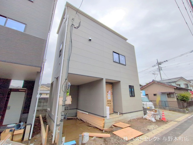 埼玉県さいたま市桜区町谷１丁目の新築戸建て外構写真 2025年6月1日撮影