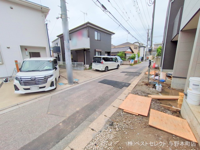 埼玉県さいたま市桜区町谷１丁目の新築戸建て外構写真 2025年6月1日撮影