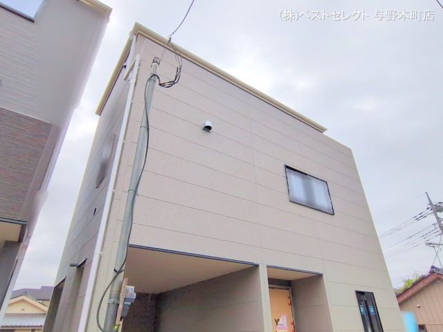 埼玉県さいたま市桜区町谷１丁目の新築戸建て外構写真 2025年6月1日撮影