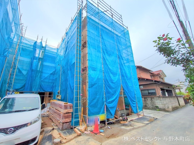 埼玉県さいたま市桜区西堀7丁目の新築戸建て上棟写真 2025年6月1日撮影