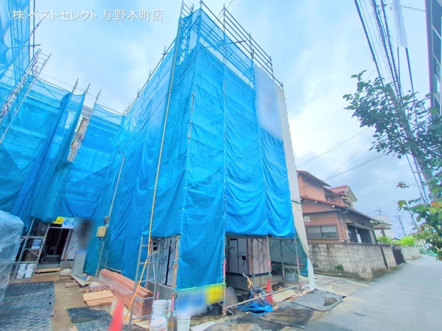 埼玉県さいたま市桜区西堀7丁目の新築戸建てシート写真 2025年6月23日撮影