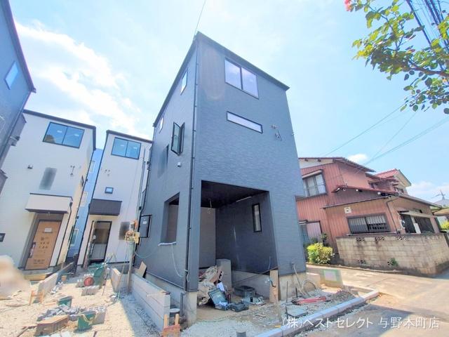 埼玉県さいたま市桜区西堀7丁目の新築戸建て外構写真 2025年7月21日撮影