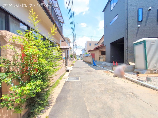 埼玉県さいたま市桜区西堀7丁目の新築戸建て外構写真 2025年7月21日撮影
