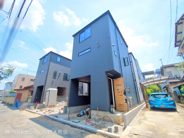 埼玉県さいたま市桜区西堀7丁目の新築戸建て外構写真 2025年7月21日撮影