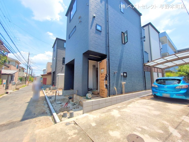 埼玉県さいたま市桜区西堀7丁目の新築戸建て外構写真 2025年7月21日撮影