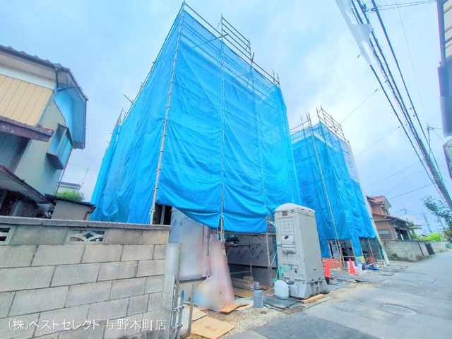 埼玉県さいたま市桜区西堀7丁目の新築戸建てシート写真 2025年6月23日撮影