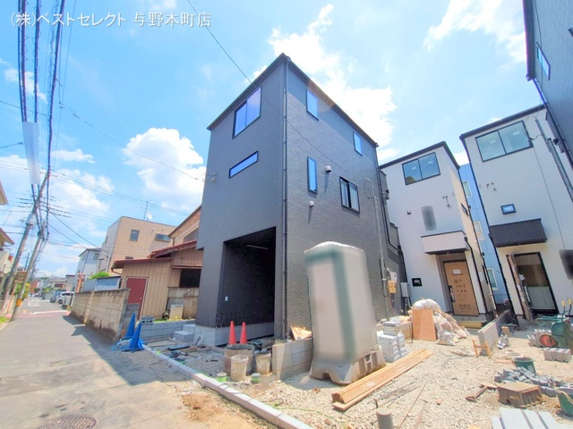 埼玉県さいたま市桜区西堀7丁目の新築戸建て外構写真 2025年7月21日撮影