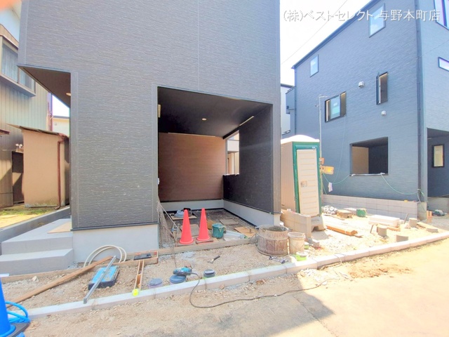埼玉県さいたま市桜区西堀7丁目の新築戸建て外構写真 2025年7月21日撮影