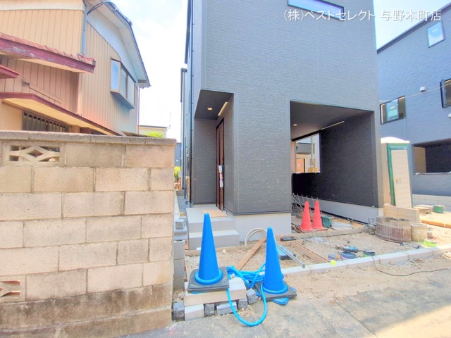 埼玉県さいたま市桜区西堀7丁目の新築戸建て外構写真 2025年7月21日撮影