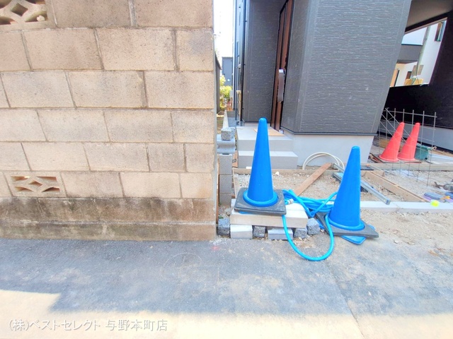 埼玉県さいたま市桜区西堀7丁目の新築戸建て外構写真 2025年7月21日撮影