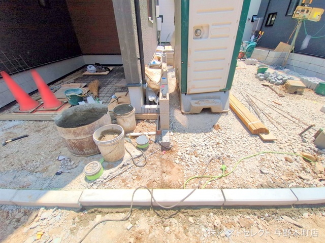 埼玉県さいたま市桜区西堀7丁目の新築戸建て外構写真 2025年7月21日撮影