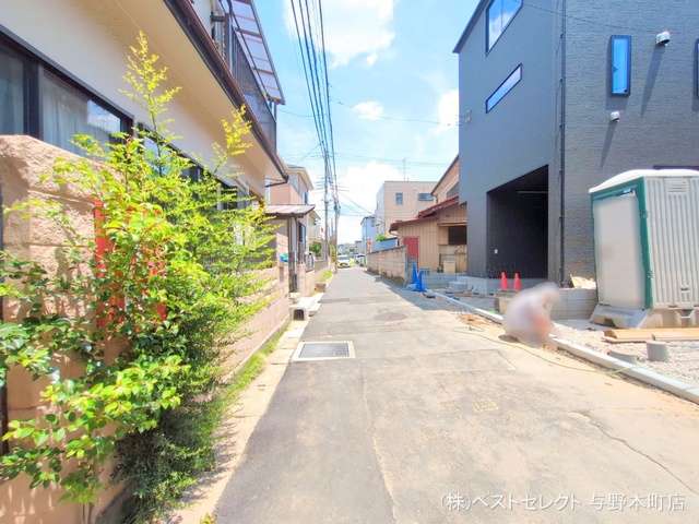 埼玉県さいたま市桜区西堀7丁目の新築戸建て外構写真 2025年7月21日撮影