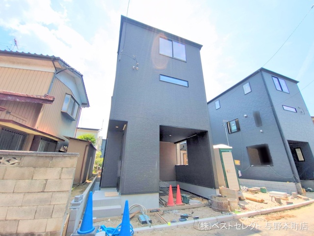埼玉県さいたま市桜区西堀7丁目の新築戸建て外構写真 2025年7月21日撮影