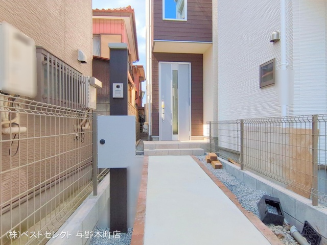埼玉県さいたま市中央区上落合6丁目の新築戸建て完成写真 2025年7月22日撮影