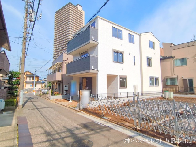 埼玉県さいたま市中央区上落合6丁目の新築戸建て外構写真 2025年6月5日撮影
