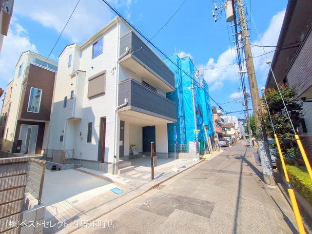 埼玉県さいたま市中央区上落合6丁目の新築戸建て完成写真 2025年7月22日撮影