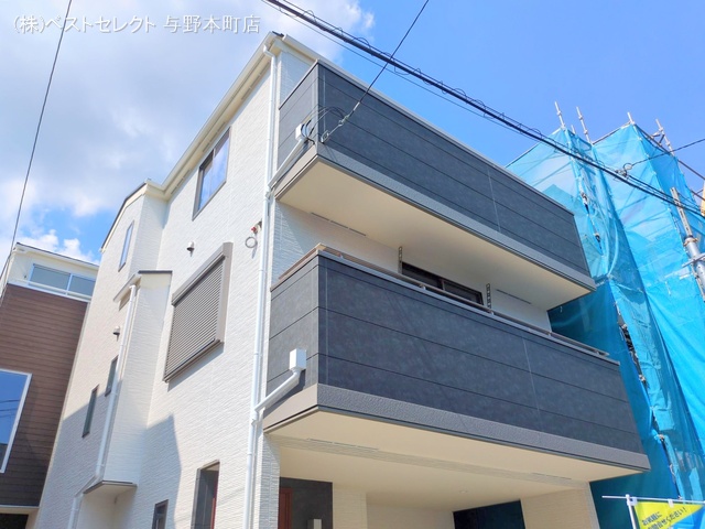 埼玉県さいたま市中央区上落合6丁目の新築戸建て完成写真 2025年7月22日撮影