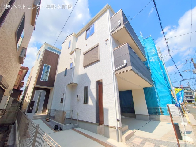 埼玉県さいたま市中央区上落合6丁目の新築戸建て完成写真 2025年7月22日撮影