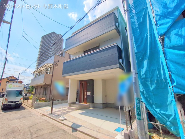 埼玉県さいたま市中央区上落合6丁目の新築戸建て完成写真 2025年7月22日撮影
