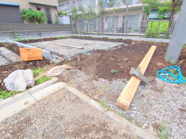 埼玉県さいたま市中央区新中里4丁目の新築戸建て更地・土地写真 2025年6月25日撮影